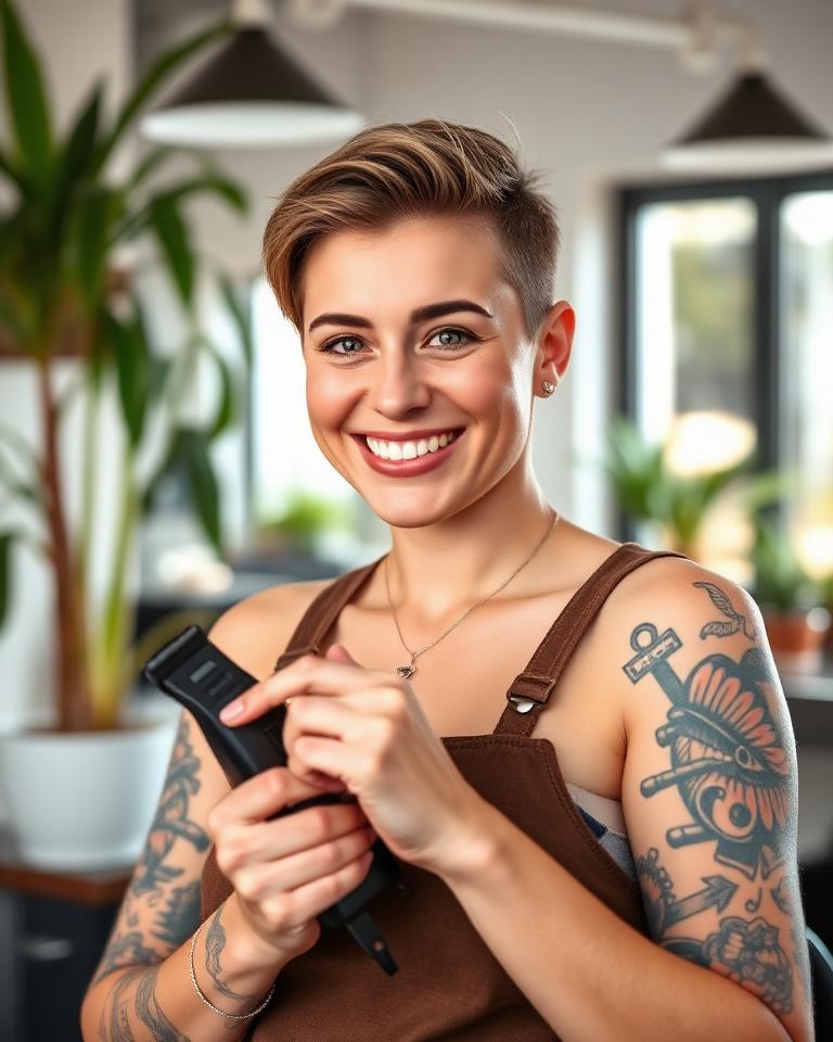 Nia, Senior barber