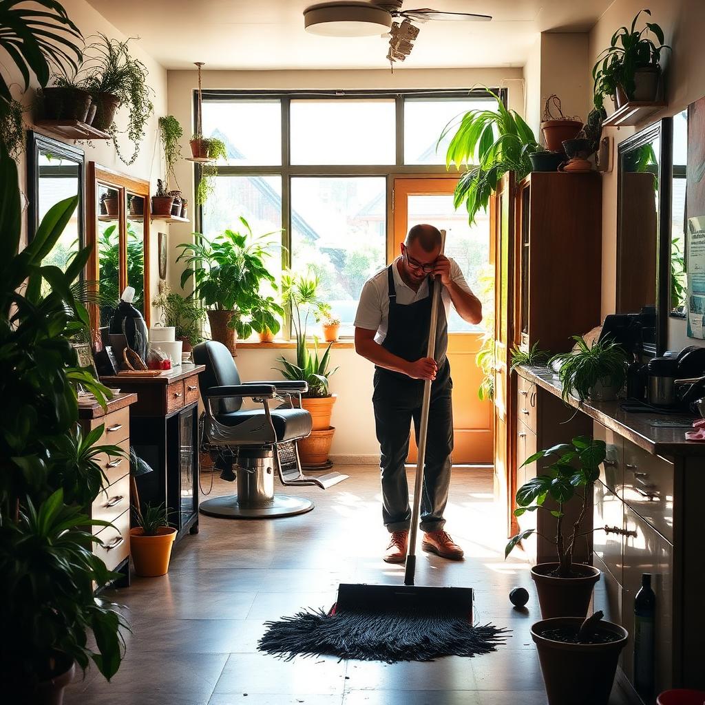 Life inside the barbershop